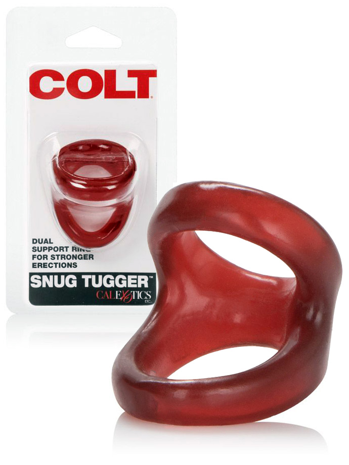 COLT - Snug Tugger - Anello fallico doppio - rosso