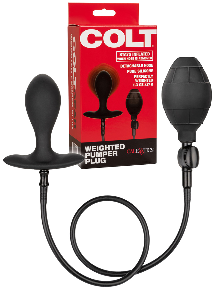 COLT - Plug anale gonfiabile Weighted Pumper