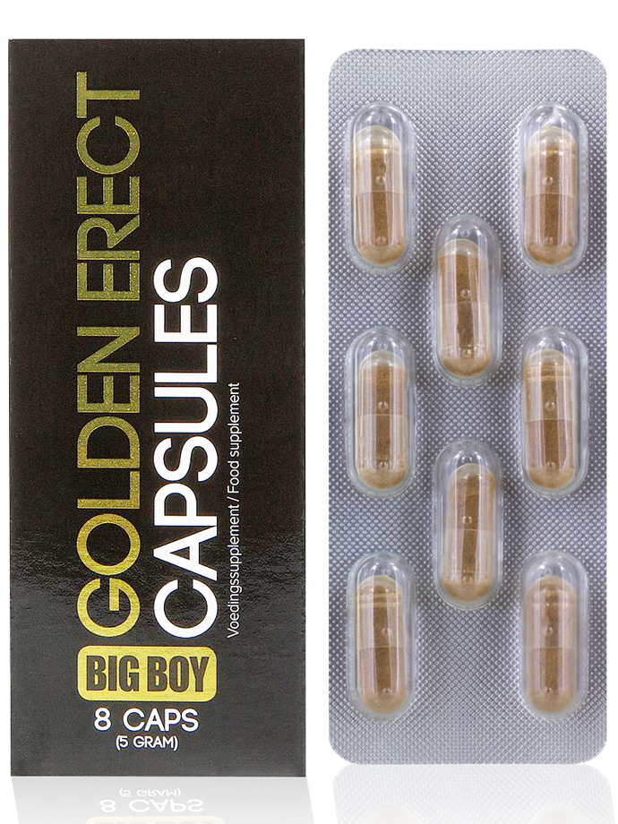 Big Boy - Golden Erect - 8 capsule