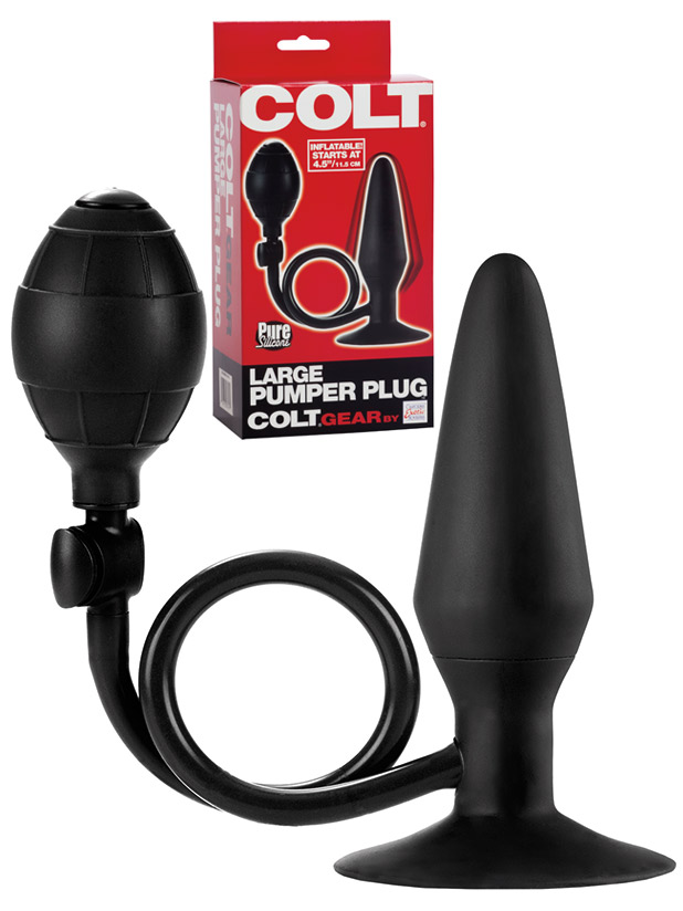 COLT - Plug anale gonfiabile Pumper - L