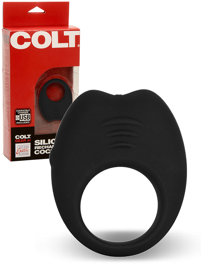 COLT - Vibratore Cockring in Silicone - Ricaricabile