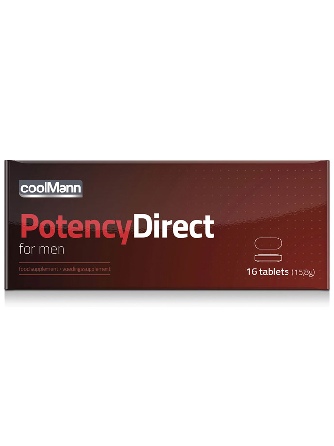 CoolMann Potency Direct - 16 pastiglie