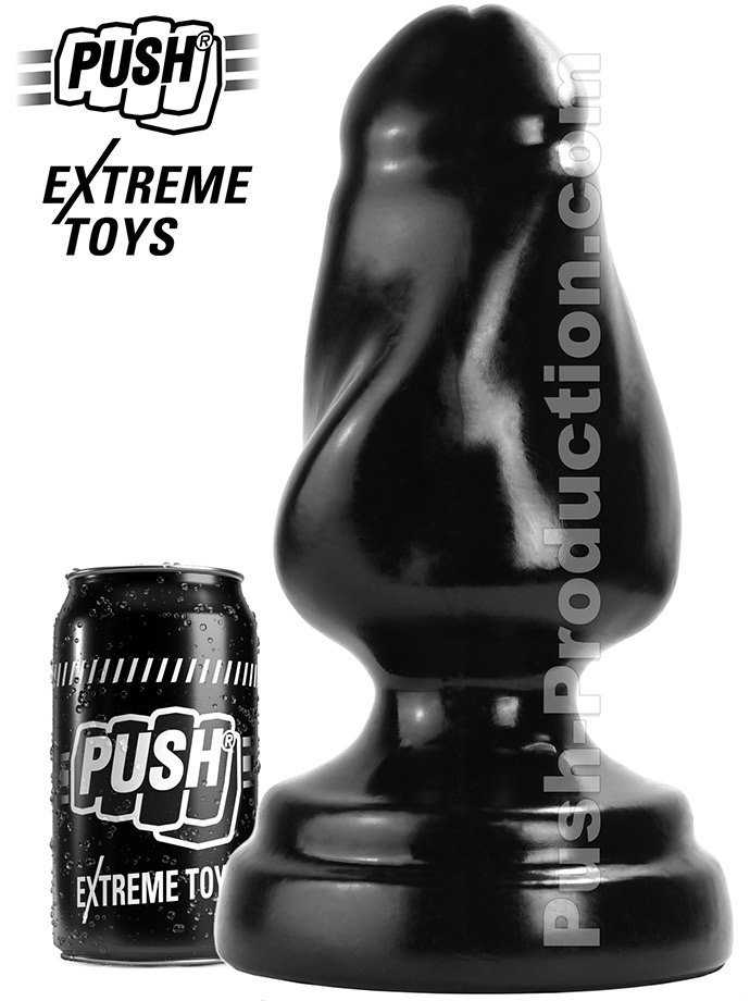 Push Extreme - Plug anale a vite - nero