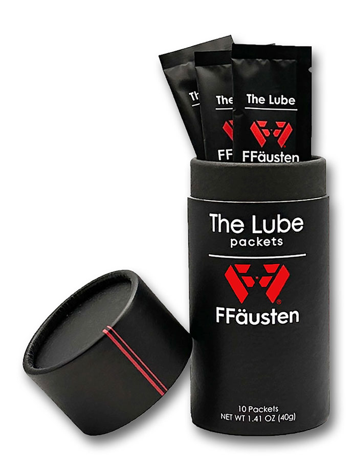 FFäusten The Lube - Bustine di lubrificante in polvere 10 x 4g