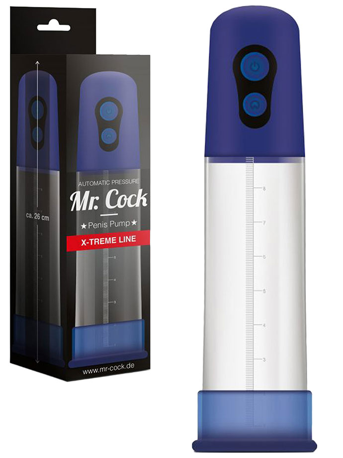 Mr Cock - Pompa per il pene automatica - blu