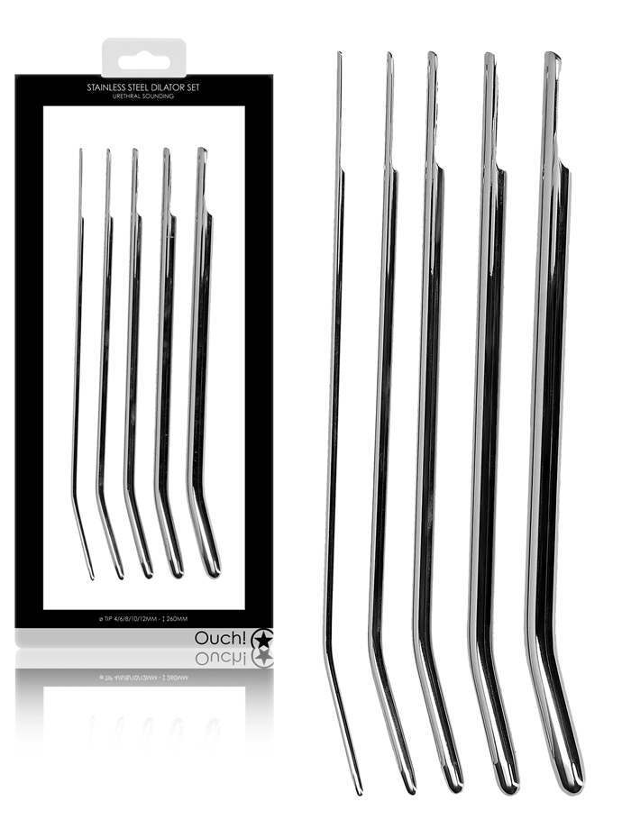 OUCH! Stainless Steel - Set di sonde uretali (5x)