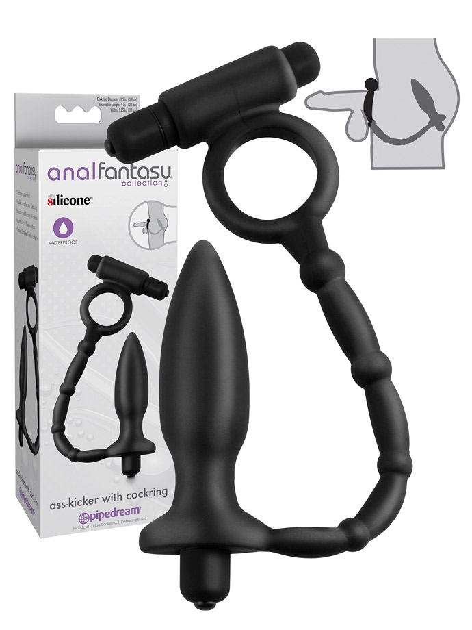 Pipedream - Anal Fantasy Collection - Plug anale con cockring