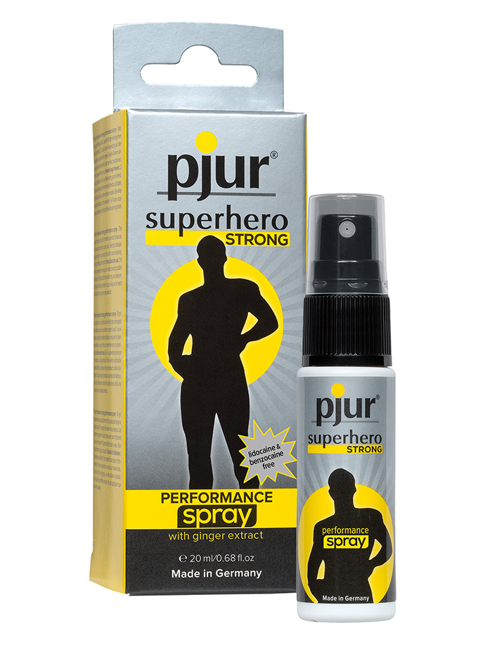 Pjur Superhero Strong Performance - Spray uomo - 20ml