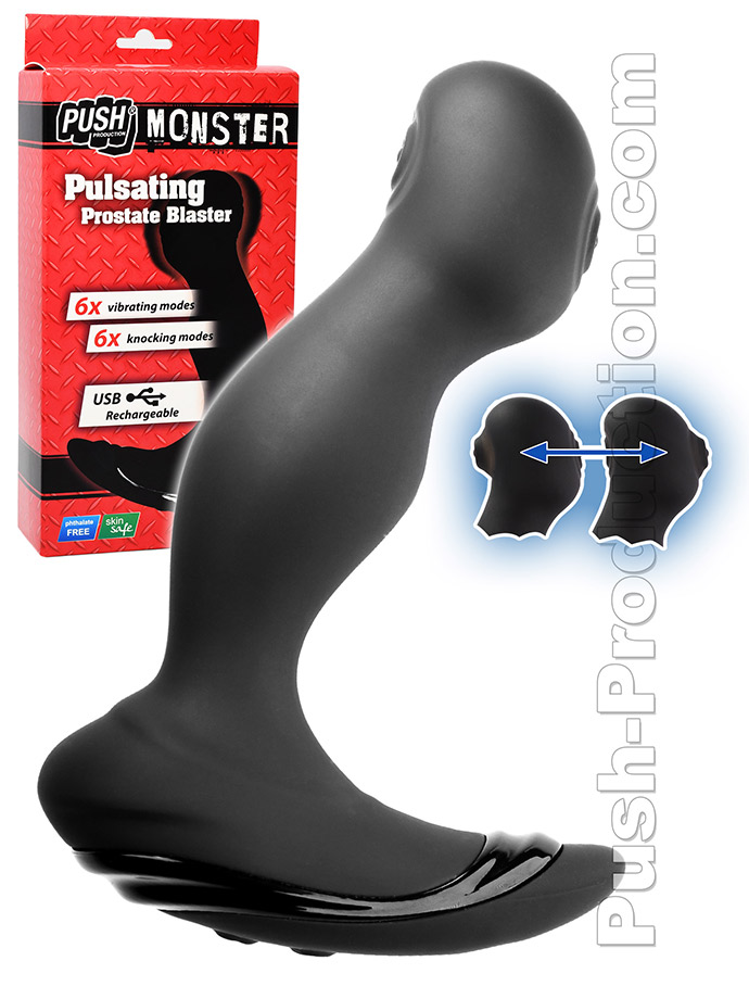 Push Monster - Massaggiatore prostatico in silicone