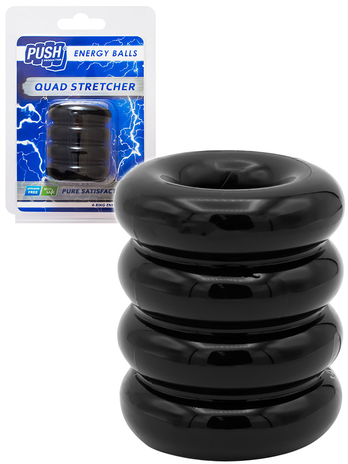 Push Energy Balls - Quad Stretcher - Anello di gomma quadruplo