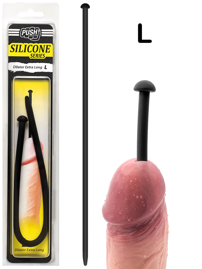 Push Silicone - Dilatatore uretale Extra Long - L