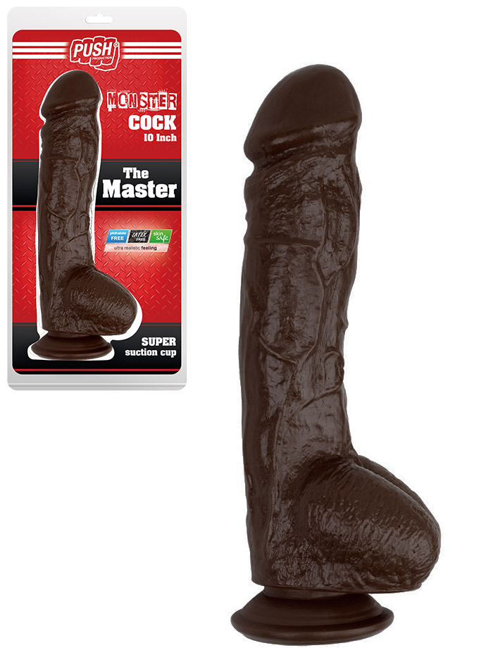 PUSH Monster Cock - Il Master 25,5 cm - Dildo Colore Marrone