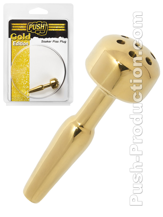 Push Gold Edition - Plug uretale ad annaffiatoio