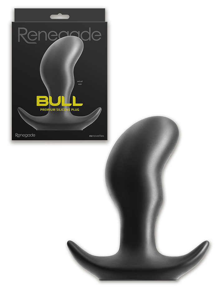 Renegade Bull - Plug anale in silicone premium - S