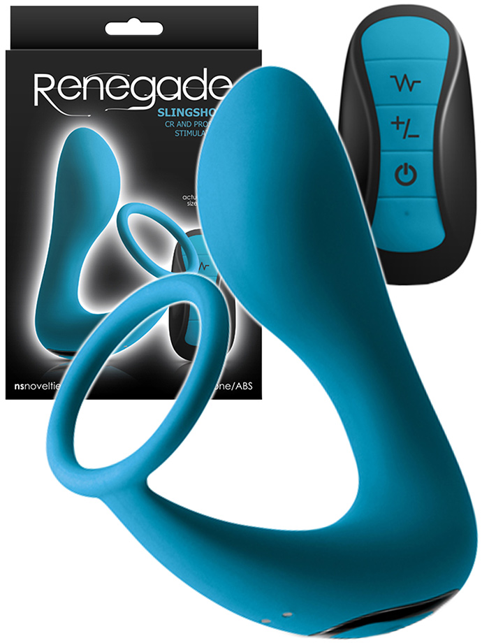 Renegade Slingshot 2 - Stimolatore prostatico vibrante - blu