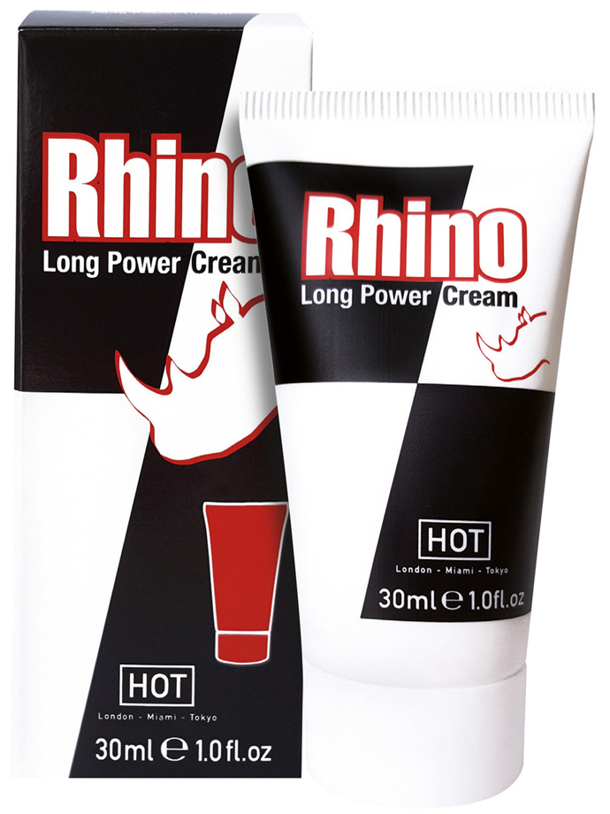 Hot Rhino Long Power - Crema potenziante - 30 ml