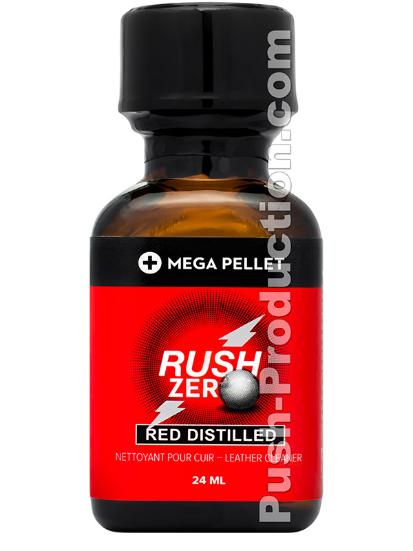 RUSH ZERO RED DISTILLATO - Popper - 24 ml
