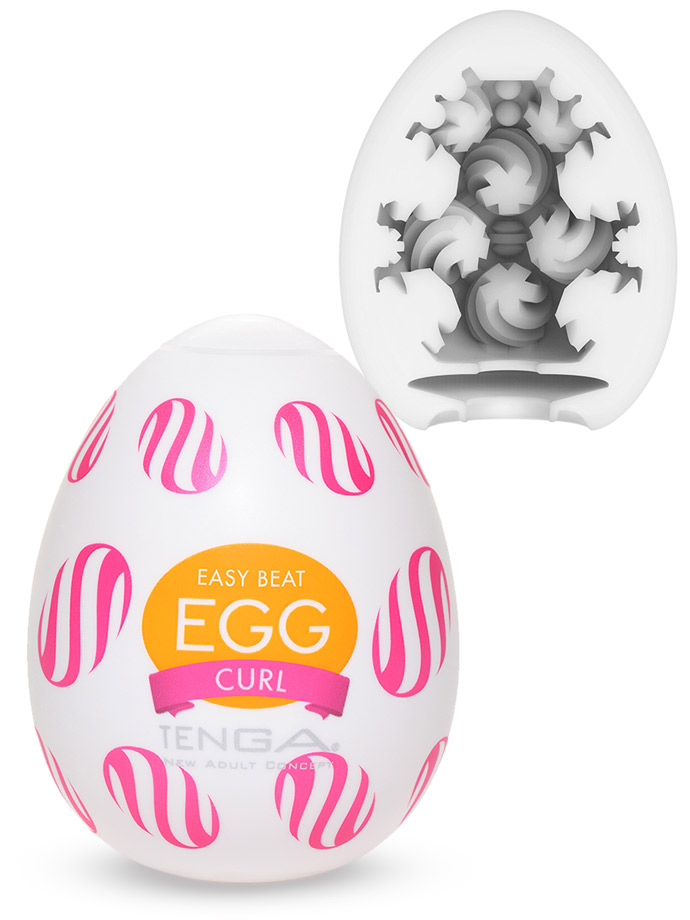 Tenga - Egg Curl - Masturbatore a uovo