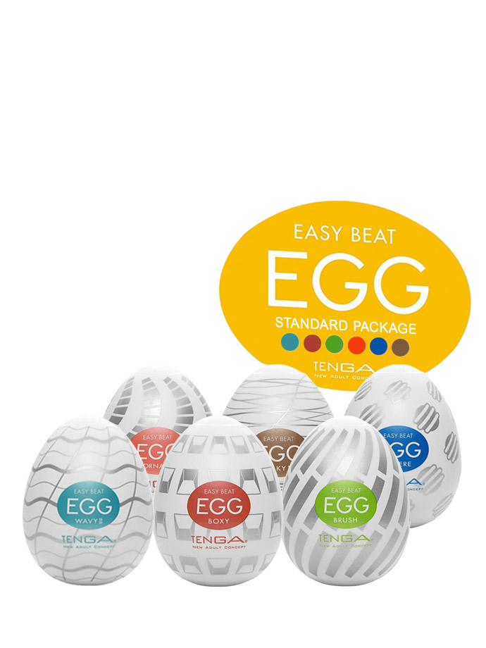 Tenga Eggs - Standard Package - Set da 6 masturbatori