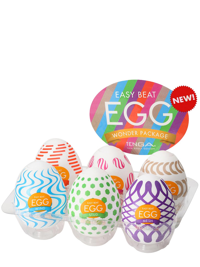 Tenga Eggs - Wonder Package - Set da 6 masturbatori