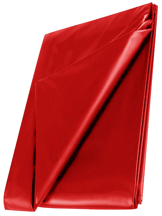 WetPlay - Lenzuolo in PVC 210x200 cm - rosso