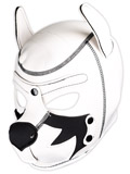 Puppy Play - Maschera da fox terrier - bianco